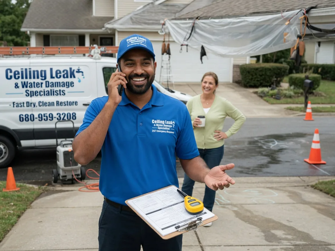 Ceiling Leak Cleanup Gardnerville, NV FAQs